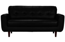 Hygena Cadiz Large Sofa - Black